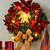cheap Christmas Lights-Sacred Christmas Wreath with Lights, Elegant Red Jesus Christmas Wreaths, Christmas Decorations, Outdoor Christmas Wreath, Artificial Wreath Flocked with Mixed Decorations for Window Wall Mantel Porch