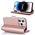abordables Coques iPhone-téléphone Coque Pour iPhone 15 14 Pro Max Plus 13 12 11 Pro Max Coque Arrière Étui Portefeuille avec Support Magnétique avec Lanière Rétro TPU faux cuir