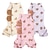 preiswerte Pyjama-Hunde Katzen Pyjamas Kuschelig Brautkleider schlicht Winter Warm Atmungsaktiv Weich Waschbar Komfortabel Outdoor Casual Hundebekleidung for Bichon Frise Spitz kleines Haustier Schmetterling Small