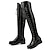 cheap Women&#039;s Boots-Women&#039;s Boots Biker boots Combat Boots Plus Size Party Office Daily Solid Color Over The Knee Boots Thigh High Boots Summer Winter Flat Heel Round Toe Elegant Casual Minimalism Faux Leather Lace-up