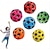 رخيصةأون ألعاب عصرية-3 قطع من كرات القفز الفلكية، كرات مطاطية نطاطة ذات طابع فضائي للأطفال، كرة فضائية فائقة الارتداد، كرة بوب قافزة يستخدمها الرياضيون ككرة تدريب رياضية، كرة حسية رائعة