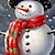 voordelige 3D hoodies en sweatshirts voor jongens-Jongens 3D Sneeuwpop Trui met capuchon Pullover Lange mouw 3D-afdrukken Herfst Winter Modieus Streetwear Stoer Polyester Kinderen 3-12 jaar Buiten Casual Dagelijks Normale pasvorm