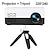 halpa Projektorit-salange j15 mini kannettava projektori tuki 1080p video kotimediasoitin taskuvideo elokuva lahja ystäville lapset vs yg300