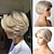cheap Older Wigs-Short Highlight Blonde Pixie Cut Wigs for Black Women Bleach Blonde Bob Layered Side Part Wig with Curtain Bangs for Women Synthetic Light Blonde Bob Shaggy Wig 613 Blonde Pixie Cut Wig