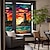 cheap Window Films-Stained Glass Window Film Colorful Retro Window Glass Electrostatic Stickers Removable Window Privacy Stained Decorative Film for Home Office