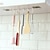 Χαμηλού Κόστους Κουζίνα Αποθήκευση-6 γάντζοι ράφι τοίχου κρεμάστρα καπέλων για πετσέτες κουζίνας κρεμαστή βάση πολυλειτουργικό αυτοκόλλητο γάντζος πόρτας μπάνιου