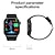 billige Smartwatches-iMosi et580 Smart Watch 2.04 inch Smartur Bluetooth EKG + PPG Skridtæller Samtalepåmindelse Kompatibel med Android iOS Dame Herre Lang Standby Vandtæt Mediakontrol IP68 38 mm urkasse