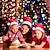 cheap Costumes &amp; Accessories-Adults Kids Christmas Hats Non-woven Fabric Santa Claus Xmas Hats Cap Merry Christmas New Year Party Festival Decoration Gifts