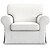 זול IKEA כיסויים-כותנה ektorp כיסא 1 מושב כיסוי ספה עם כיסוי כרית, כיסוי כורסת איקאה ektorp חלופי כיסוי ספה 1 מושב לכלבים, מגן ריהוט ספה חלופי