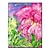 billiga Blom- och växtmålningar-blommålning på duk abstrakt blomkonst blommig abstrakt handmålad röd rosa oljemålning rosa blommor konst för vardagsrum väggdekoration