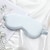 voordelige Huiskleding-luxe satijnen oogmasker met elastische band om te slapen, oogslaapschaduwafdekking, blokkeert licht en vermindert gezwollen ogen