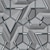 halpa Geometriset ja raidat taustakuva-siistejä tapetteja seinämaalaus 3d tapetti geometrinen abstrakti seinätarra päällyste painatus irrotettava pvc/vinyylimateriaali itseliimautuva/liimautuva seinäsisustus olohuoneen makuuhuoneeseen