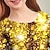 Χαμηλού Κόστους 3d φορέματα κοριτσιών-Κορίτσια » 3D Διαβάθμιση χρώματος Χιονονιφάδα Φόρεμα Μακρυμάνικο 3D εκτύπωση Φθινόπωρο Χειμώνας Αθλήματα &amp; Ύπαιθρος Καθημερινά Αργίες χαριτωμένο στυλ Καθημερινό Πανεμορφη Παιδιά 3-12 χρόνια