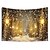 cheap Landscape Tapestry-Golden Street Hanging Tapestry Wall Art Large Tapestry Mural Decor Photograph Backdrop Blanket Curtain Home Bedroom Living Room Decoration