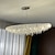 baratos Lustres Exclusivos-Lustre de cristal led 80 cm /8 luzes de montagem embutida, escada em espiral, lustre longo villa, luz da escada, lustre duplex 110-240v