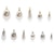 abordables kit para hacer cuentas-110 dijes colgantes de perlas en forma de lágrima, pendientes colgantes de perlas de imitación, accesorios, colgante de ojo de oveja 6*10mm/8*10mm/10*14mm/13*18mm