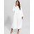 Χαμηλού Κόστους απλό φούτερ &amp; φορέματα με κουκούλα-γυναικεία φούτερ φλις φόρεμα χειμερινό φόρεμα λευκό φόρεμα midi φόρεμα λευκό μανίκι 3/4 καθαρό χρώμα τσέπη χειμερινό φθινόπωρο με κουκούλα casual μοντέρνο 2022 s m l xl 2xl 3xl