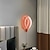 ieftine Aplici de Interior-aplic de perete cu balon de interior design minimalist aplic de perete abajur din sticlă transparentă lampă de perete decorativă pentru dormitor sufragerie lumini de perete de fundal 110-240v