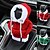 voordelige DHZ auto-interieurs-Kerstman auto versnellingspook cover hoodie modieuze mini hooded sweatshirt voor auto versnellingspookknop kerstcadeaus