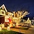 voordelige LED-lichtstrengen-kerstverlichting voor buiten &amp; binnen, waterdicht led-sprookje met 8 modi, kerstboomverlichting plug-in voor bruiloftsdecoratie op vakantie