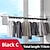 cheap Robe Hooks-Robe Hook Bathroom Shelf Airer Adjustable Length Foldable Multifunction Contemporary Modern Aluminum 1PC - Bathroom Wall Mounted