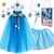 cheap Dolls Accessories-Children&#039;s Birthday Gift Girl Toy Cloak Cloak Skirt Magic Stick Crown Princess Role Playing Set Gifts for girls aged 4-6 years old