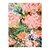 billiga Blom- och växtmålningar-blommålning på duk abstrakt blomkonst blommig abstrakt handmålad röd rosa oljemålning rosa blommor konst för vardagsrum väggdekoration