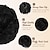 Недорогие Шиньоны-зажим для когтей грязный пучок для волос волнистые вьющиеся грязные пучки для волос резинки для волос для женщин зажим для когтей на шиньоне шиньоны синтетические черные волосы наращивание булочек для
