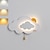 abordables Appliques murales pour enfants-applique murale led intérieur enfants 7w nuage applique chambre d&#039;enfant avec interrupteur à tirette enfants lampe de chevet à intensité variable pour filles garçon chambre décoration acrylique