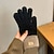 cheap Heating &amp; Cooling-1pair Stretch Knit Wool Full Finger Mittens, Touch Screen Gloves For Unisex