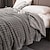 Недорогие Тонкие одеяла и пледы-Теплое и уютное фланелевое одеяло для дивана, кровати и дивана — мягкое и успокаивающее однотонное большое одеяло.