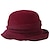 ieftine Pălării Party-pălării 100% lână melon/pălărie cloche pălărie floppy vacanță ocazională elegantă britanică cu îmbinare a șapcă caciulă