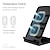 cheap Wireless Chargers-Fast Charger 15W Qi Wireless Charging Station for Iphone 13 12 11 Pro X Xs Xr 8 Samsung Galaxy S21 S20 Note20 S10 S9 Huawei Xiaomi Mobile Phone Charger Dock Stand Holder