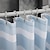 billige Baderomsgadgeter-12 stk rustbestandige dusjgardinringer i metall - doble kroker som ruller lett og henger sikkert - ideell for dusjgardinstenger på badet