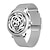 billige Smartwatches-LW105 Smart Watch 1.28 inch Smartur Bluetooth Skridtæller Samtalepåmindelse Aktivitetstracker Kompatibel med Smartphone Dame Lang Standby Handsfree opkald Vandtæt IP 67 45 mm urkasse
