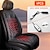 ieftine Husă Scaun Auto-Husă scaun auto încălzită 12/24v încălzitor universal pentru scaun auto 30s încălzire rapidă iarnă pernă de încălzire pentru mașină încălzitor spate perne de încălzire