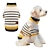 cheap Dog Clothes-Small Dog Sweater Patchwork Stripes Dog Sweatshirt Knitted Pet Winter Clothes Soft Thickening Cat Coat for Tiny Small Dogs