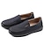 cheap Men&#039;s Slip-ons &amp; Loafers-Men&#039;s Loafers &amp; Slip-Ons Plus Size Driving Loafers Cloth Loafers Winter Shoes Fleece lined Walking Casual Outdoor Daily PU Warm Loafer Black Coffee Grey Fall Winter