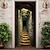 ieftine Capacele ușilor-Trepte de piatră de epocă acoperă ușă uşă tapiserie perdea decor decorare fundal banner ușă pentru ușa din față fermă rechizite pentru decor petrecere
