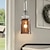 abordables Éclairages pour îlot-simplicité lampe à suspension en verre clair design nordique moderne restaurant droplight décor à la maison e27 lampe suspendue au plafond pour café loft dessert boutique bar 110-240v