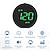 cheap Head Up Display-2.4 Inch HUD Head Up Display Car Speedometer Multifunction MPH KM/h Car Compass Speed Display Auto Electronic DiagnosAtic Tools