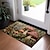 cheap Doormats-Mushroom Quilting Art Doormat Non-Slip Oil Proof Rug Indoor Outdoor Mat Bedroom Decor Bathroom Mat Entrance Rug Door Mat