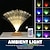 رخيصةأون أضواء الديكور-ضوء الألياف البصرية الملونة LED اللمس الإبداعي فلاش غرفة نوم مليئة بالنجوم الألياف زهرة جو مصباح مكتبي USB 1PC