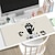 olcso Egérpad-Nagy méretű asztali szőnyeg 31.5*11.8in Rajzfilm Csúszásgátló varrott élekkel Ruhaanyag Egérpad Számítógépekhez Laptop PC