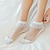 זול גרביים 9-בגדי ריקוד נשים גרבי קרסול חתונה עבודה חגים תחרה פּוֹלִיאֶסטֶר סקסי לוליטה רטרו וינטג&#039; חמוד זוג 1