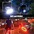 tanie latarki taktyczne-jazda na rowerze zestaw przednich i tylnych świateł roweru rower ładowany przez USB reflektor mtb wodoodporne tylne światło latarnia led części rowerowe