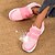 abordables Zapatillas de mujer-Mujer Zapatillas de deporte Tallas Grandes Zapatillas de plataforma Exterior Diario Verano Invierno Plataforma Dedo redondo Moda Deportivo Casual Zapatos de Paseo Malla Cinta Rosa Rojo Azul