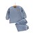 voordelige Pyjama&#039;s-Peuter Jongens 2-delig Pyjamaset Lange mouw Lichtgroen Blozend Roze blauw Effen Kleur Tekenfilm Ronde hals Lente Herfst Aanbiddelijk Huis 3-7 jaar