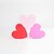 cheap Wedding Decorations-1pcs Valentine&#039;s Day Wooden Decoration Red Heart-Shaped Painted Wooden Beads Jewelry Accessories Fashion Romance Gift.
