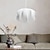 abordables Diseño de línea-Lámpara colgante LED con forma de capullo, diseño de linterna para cafetería, restaurante, 110-240v